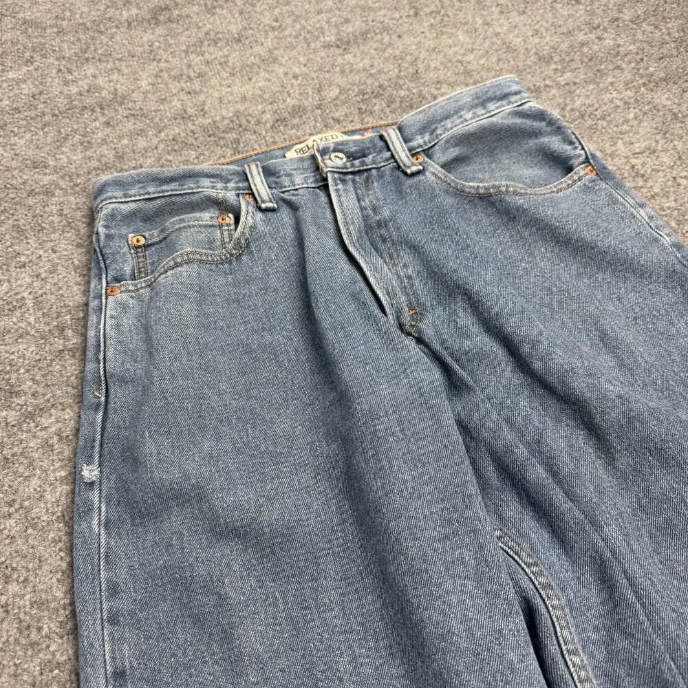 Levi’s 550 Relaxed Fit Jeans Men’s Tagged 33x30 Light Wash Straight Leg Denim